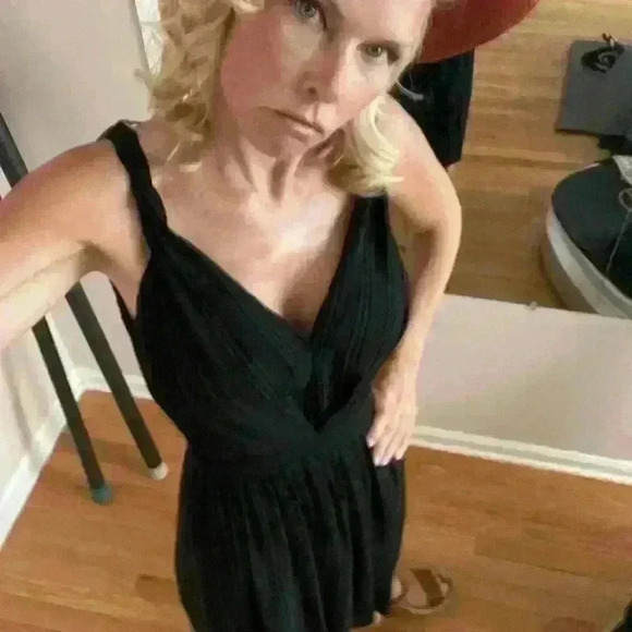 Nordstrom Maje little black dress like new holiday new - Picture 5 of 12